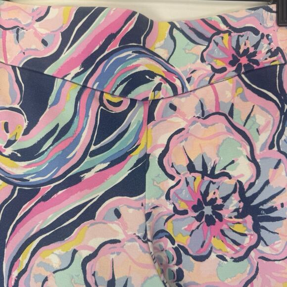 LILLY PULITZER Makenna Ponte Short Nauti Navy Size 2 Resort Beach Preppy Sirens - Picture 7 of 11